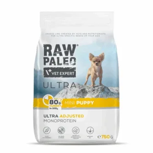 Comanda online RAW PALEO Ultra Turkey Mini Puppy 750g hrana catei rasa mica
