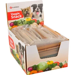 Comanda online RECOMPENSE PENTRU CAINI VEGGIE STICK ROD 18CM MIX DISPLAY (6 BUC/PLIC) 60 BUC/SET/517070