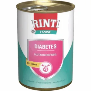 Comanda online RINTI Canine Diabetes chicken 400 g hrana caini diabetici