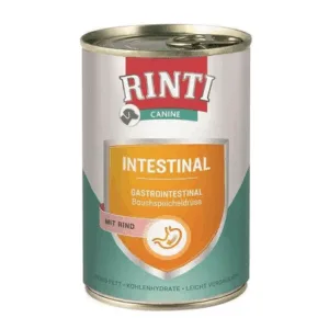 Comanda online RINTI Canine Intestinal beef 400 g hrana cu vita