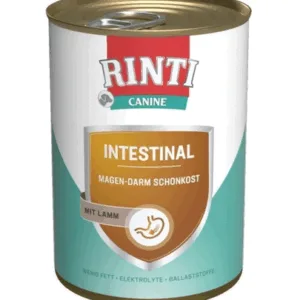 Comanda online RINTI Canine Intestinal lamb 400 g hrana cu miel