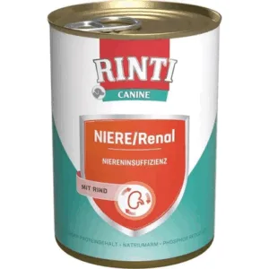 Comanda online RINTI Canine Kidney-diet/Renal beef 400 g hrana cu vita