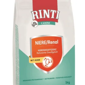 Comanda online RINTI Canine Niere/Renal Chicken cu pui 1 kg hrana pentru caini