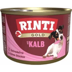 Comanda online RINTI Gold Veal Mini vitel pentru rase mici de caini 185 g