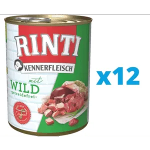 Comanda online RINTI Kennerfleisch Game hrana caini