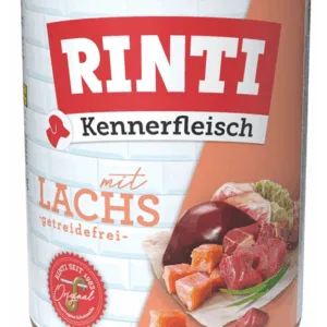 Comanda online RINTI Kennerfleisch Salmon somon conserva 800 g hrana caini