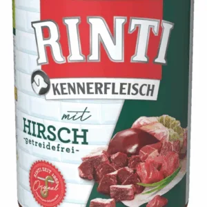 Comanda online RINTI Kennerfleisch Venison hrana umeda caini adulti