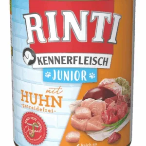 Comanda online RINTI Kennerfleish Junior Chicken 800 g Hrana umeda catei