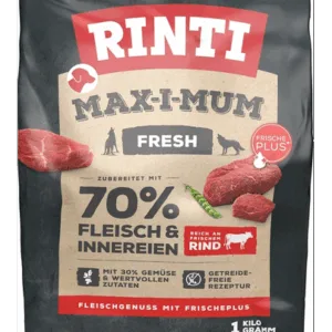 Comanda online RINTI MAX-I-MUM Beef hrana uscata pentru caini adulti