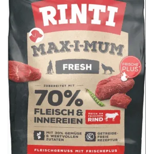 Comanda online RINTI MAX-I-MUM Beef hrana uscata pentru caini adulti