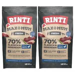 Comanda online RINTI MAX-I-MUM Duck hrana caini adulti