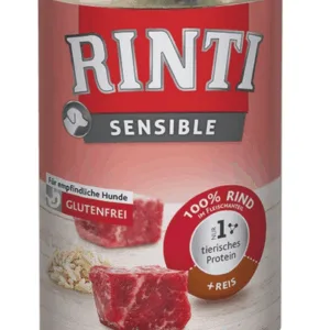 Comanda online RINTI Sensible hrana umeda pentru caini adulti cu alergii alimentare
