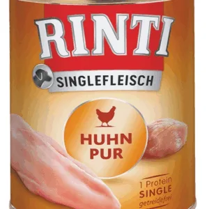 Comanda online RINTI Singlefleisch Chicken Pure hrana monoproteica pentru caini