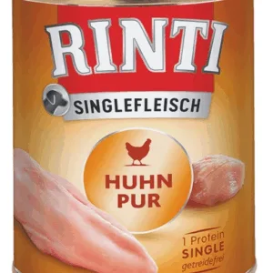 Comanda online RINTI Singlefleisch Chicken Pure hrana monoproteica pentru caini