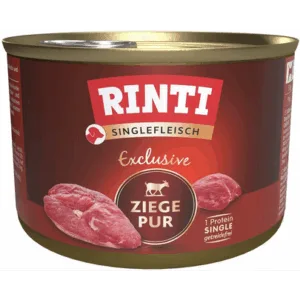 Comanda online RINTI Singlefleisch Exclusive Goat Pure carne de capra hrana monoproteica pentru caini 185 g