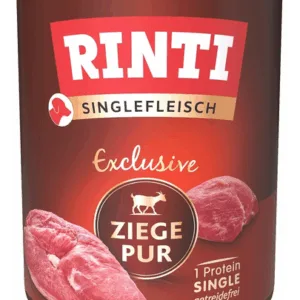 Comanda online RINTI Singlefleisch Exclusive Goat Pure conserva monoproteina pentru caini 800 g capra