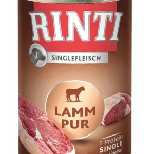 Comanda online RINTI Singlefleisch Lamb Pure 400 g Hrana umeda monoproteica pentru caini