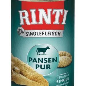 Comanda online RINTI Singlefleisch Rumen Pure hrana monoproteica pentru caini