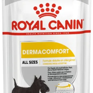 Comanda online ROYAL CANIN CCN Dermacomfort Care Loaf Plic hrană umedă pentru câini 85g