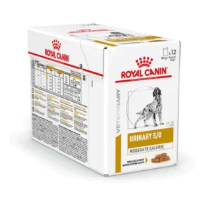 Comanda online ROYAL CANIN Dog Urinary S/O Moderate Calories 24 x 100 g hrana umeda dietetica cu continut scazut de calorii pentru caini adulti cu tulburari ale tractului urinar inferior