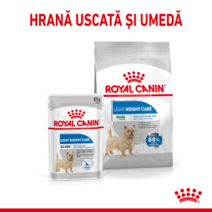 Comanda online ROYAL CANIN Mini Light Weight Care Adult