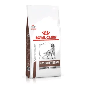 Comanda online ROYAL CANIN VET Diet Dog Gastro Intestinal Moderate Calorie 15 kg hrana dietetica pentru caini adulti cu tulburari cronice ale sistemului digestiv