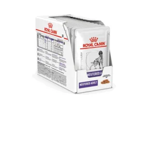 Comanda online ROYAL CANIN VHN Neutered Adult Dog sos 48x100g hrană umedă pentru câini adulți după sterilizare