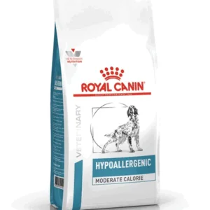 Comanda online ROYAL CANIN Veterinary Dog Hypoallergenic Moderate Calorie 14 kg hrana dietetica pentru caini adulti