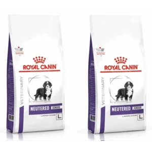 Comanda online ROYAL CANIN Veterinary Junior Neutered L 2 x 12kg pentru căței de rase mari