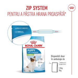 Comanda online ROYAL CANIN X-Small Puppy