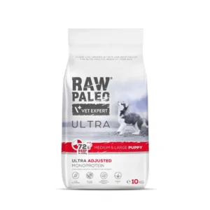 Comanda online Raw Paleo Ultra Beef Medium & Large Puppy