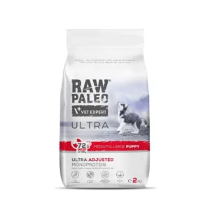 Comanda online Raw Paleo Ultra Beef Medium & Large Puppy