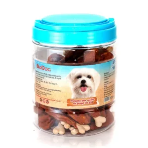 Comanda online Recompense Pentru Caini Biodog Pulpite Din Calciu Cu Piept De Pui 500 Gr/ Ce-16h
