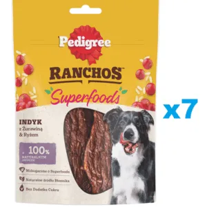 Comanda online Recompense caini PEDIGREE Ranchos Superfoods 7x70 g curcan