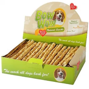 Comanda online Recompense delicioase pentru caini Bow Wow Natural Stick