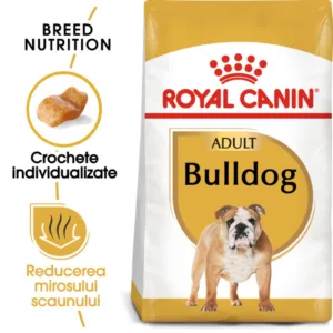 Comanda online Royal Canin Bulldog Adult 12 kg