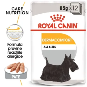 Comanda online Royal Canin Dermacomfort Adult hrana umeda caine