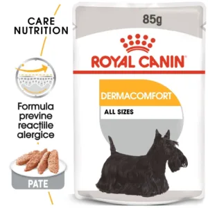 Comanda online Royal Canin Dermacomfort Adult hrana umeda caine
