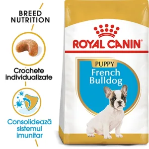 Comanda online Royal Canin French Bulldog Puppy hrana uscata caine junior