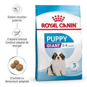 Comanda online Royal Canin Giant Puppy hrana uscata caine junior etapa 1 de crestere