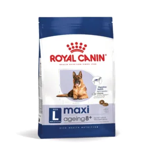Comanda online Royal Canin Maxi Ageing 8+ hrana uscata caine senior