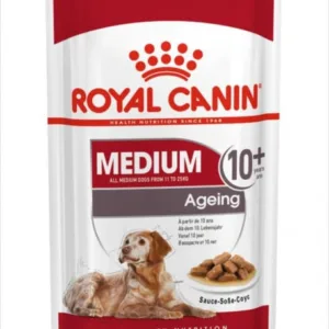 Comanda online Royal Canin Medium Ageing hrana umeda caine senior (in sos)