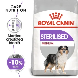 Comanda online Royal Canin Medium Sterilised Adult hrana uscata caine sterilizat
