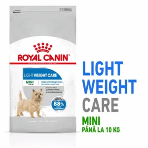 Comanda online Royal Canin Mini Light Weight Care Adult hrana uscata pentru caini adulti de talie mica