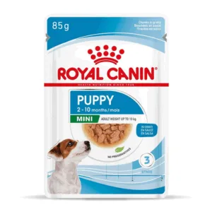 Comanda online Royal Canin Mini Puppy hrana umeda catei de talie mica 12 x 85 g