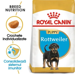 Comanda online Royal Canin Rottweiler Puppy hrana uscata caine junior