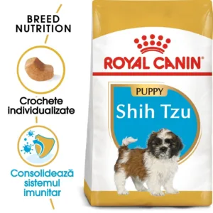 Comanda online Royal Canin Shih Tzu Puppy hrana uscata caine junior