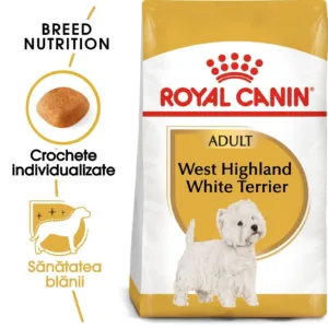 Comanda online Royal Canin West Highland Terrier Adult hrana uscata caine Westie