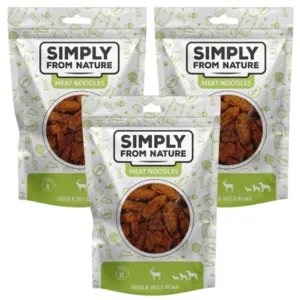 Comanda online SIMPLY FROM NATURE Meat Noodles cerb si mistret
