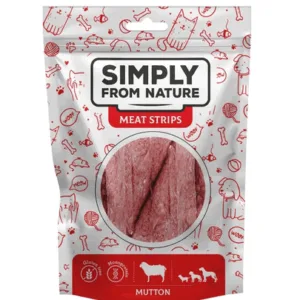 Comanda online SIMPLY FROM NATURE Meat Strips Fasii de carne pentru caine